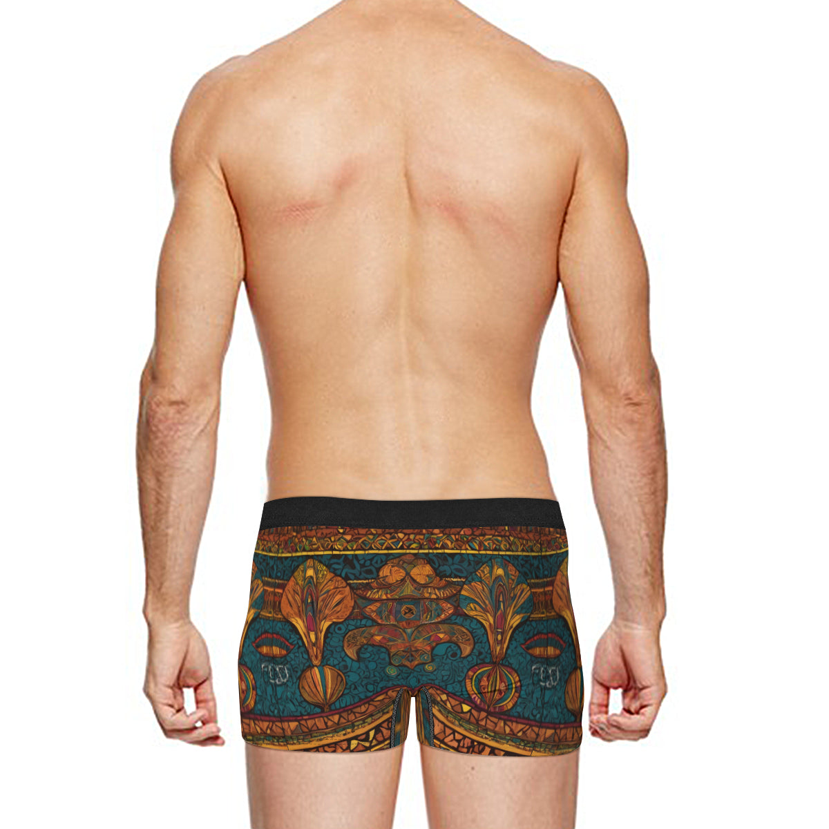 African Design Men's Underwear (Front and Back Design)丨Polyester