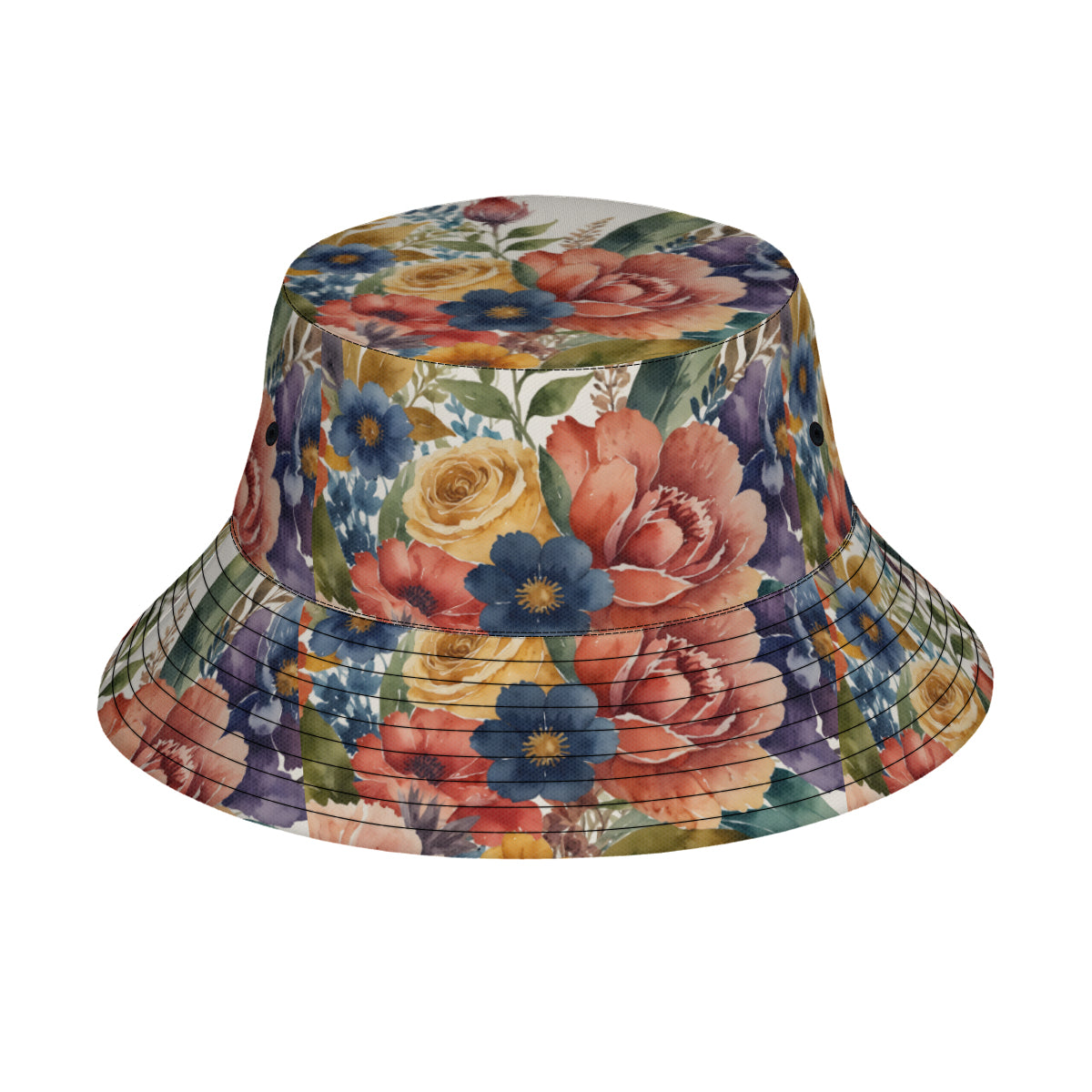 Beautiful Floral Fisherman Hat | Polyester