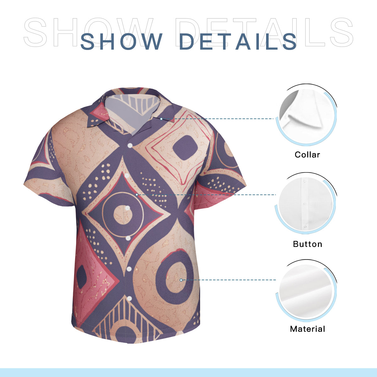 Abstract Hawaiian Shirt