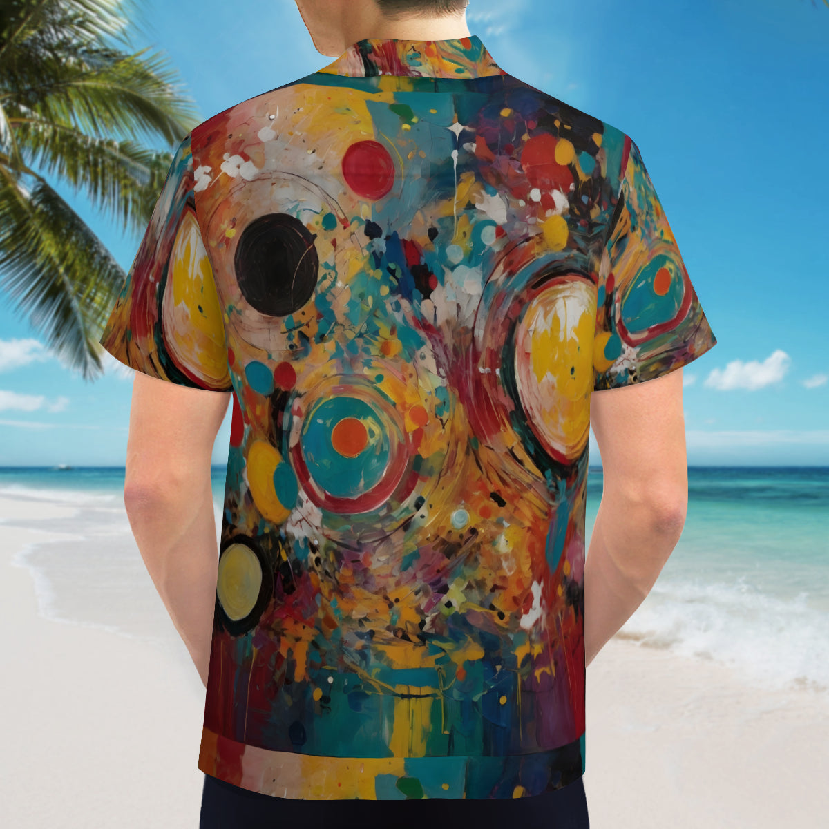 Crazy Design Hawaiian Shirt | Polyester