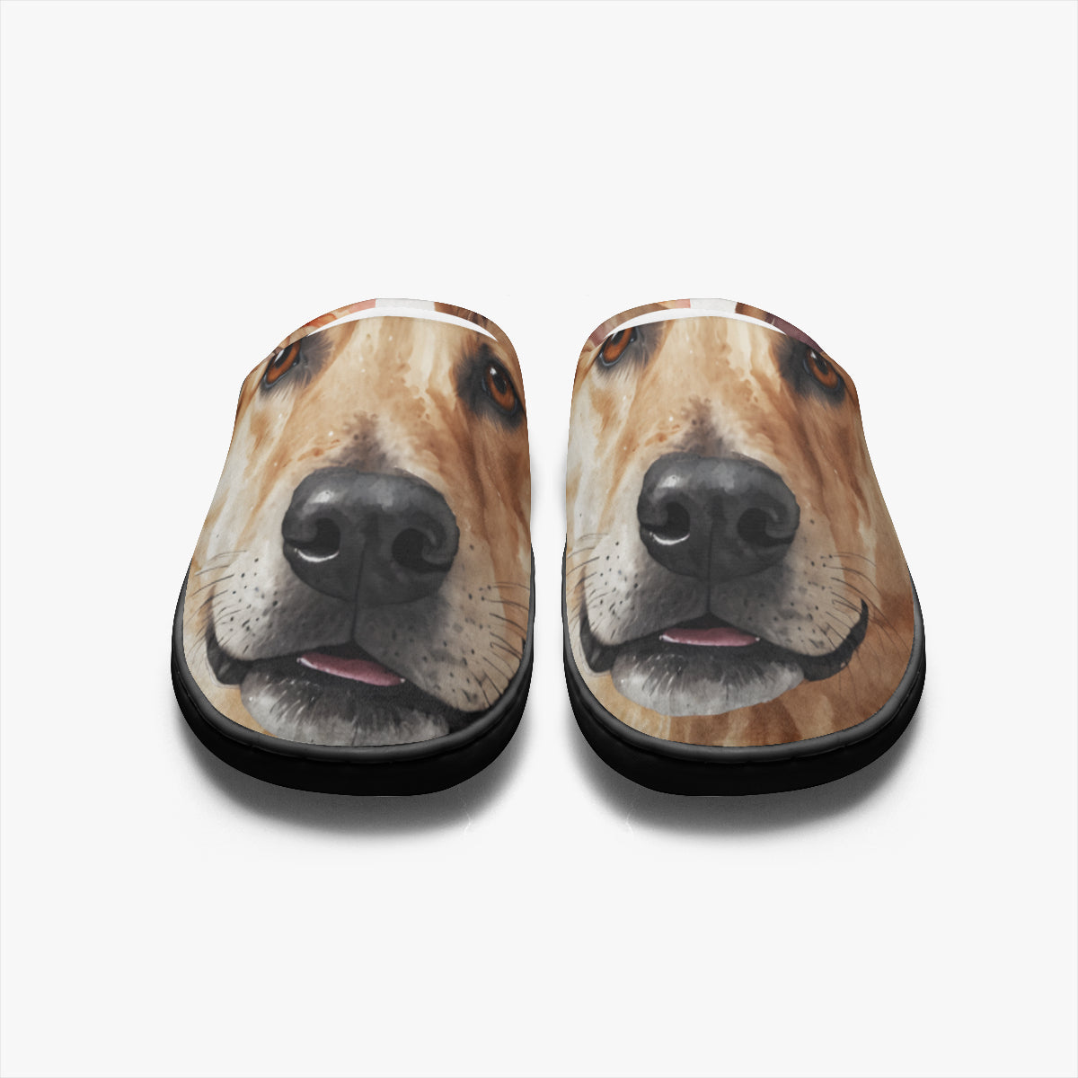 Dog Lovers Personalized Warm Cotton Slippers | Flannel