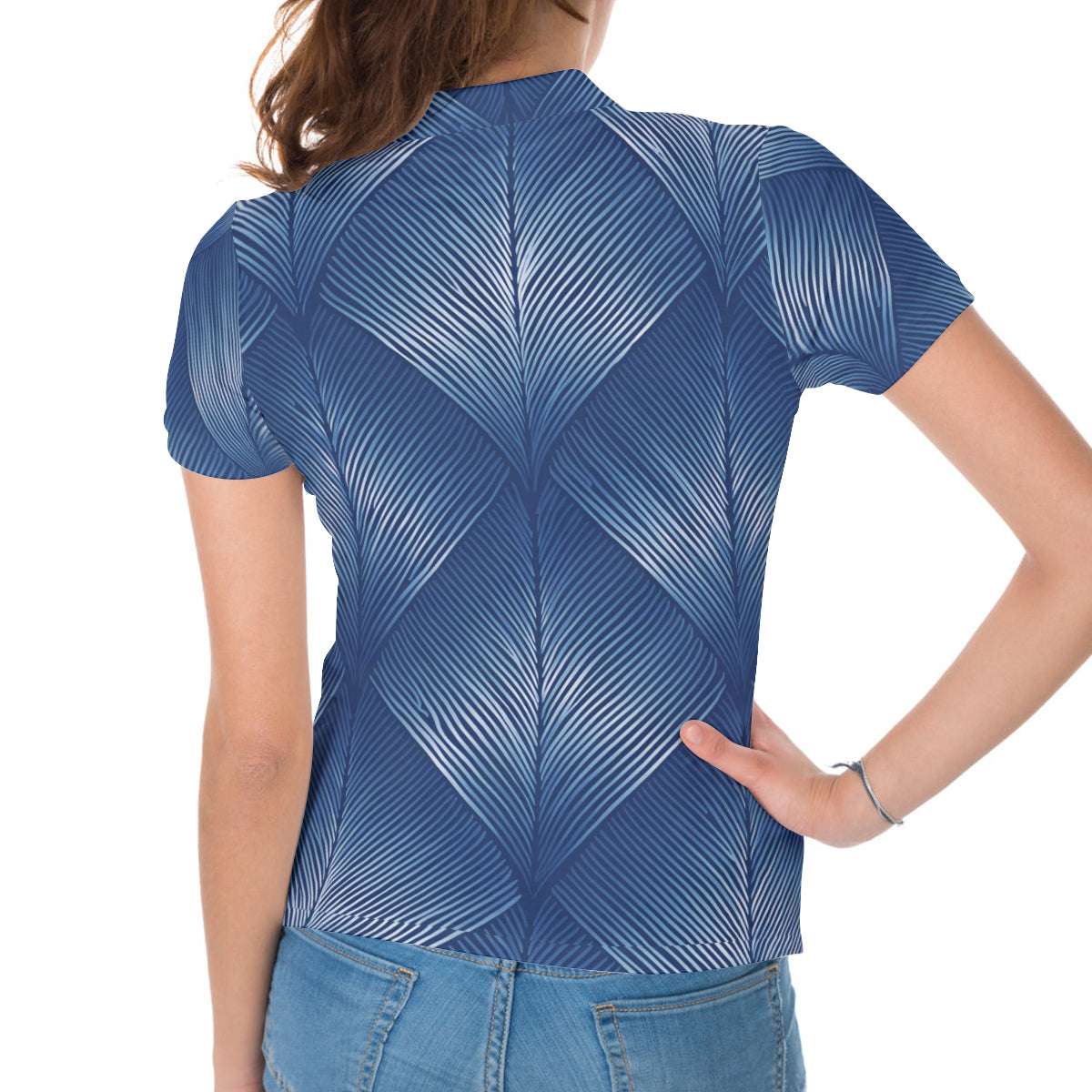 Blue Magic Women's Short-Sleeved Polo Shirt