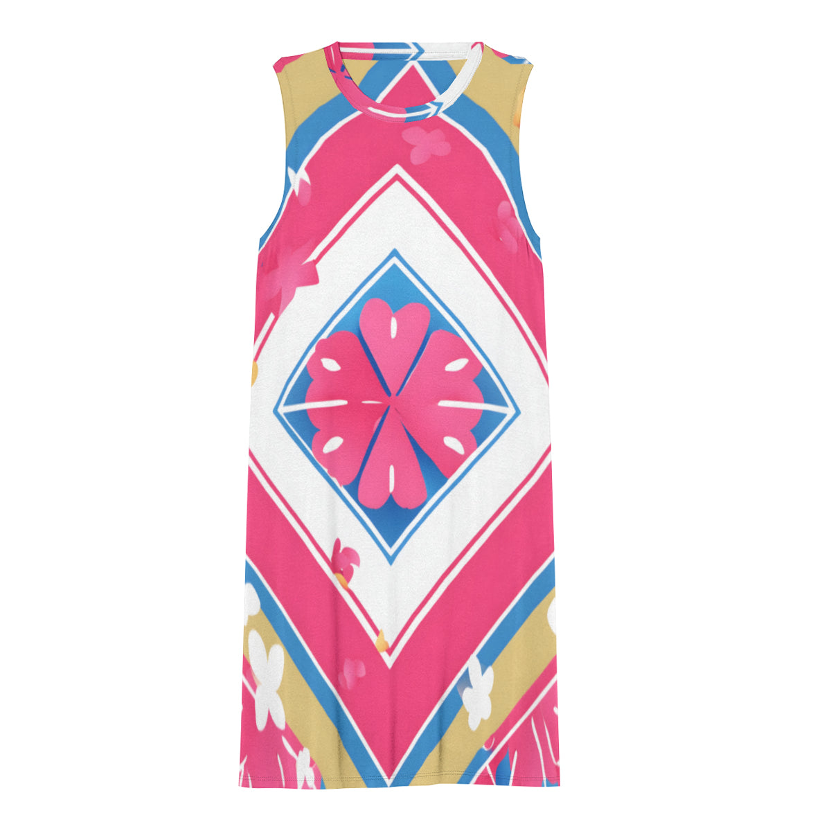 Abstract Women's Casual Dress