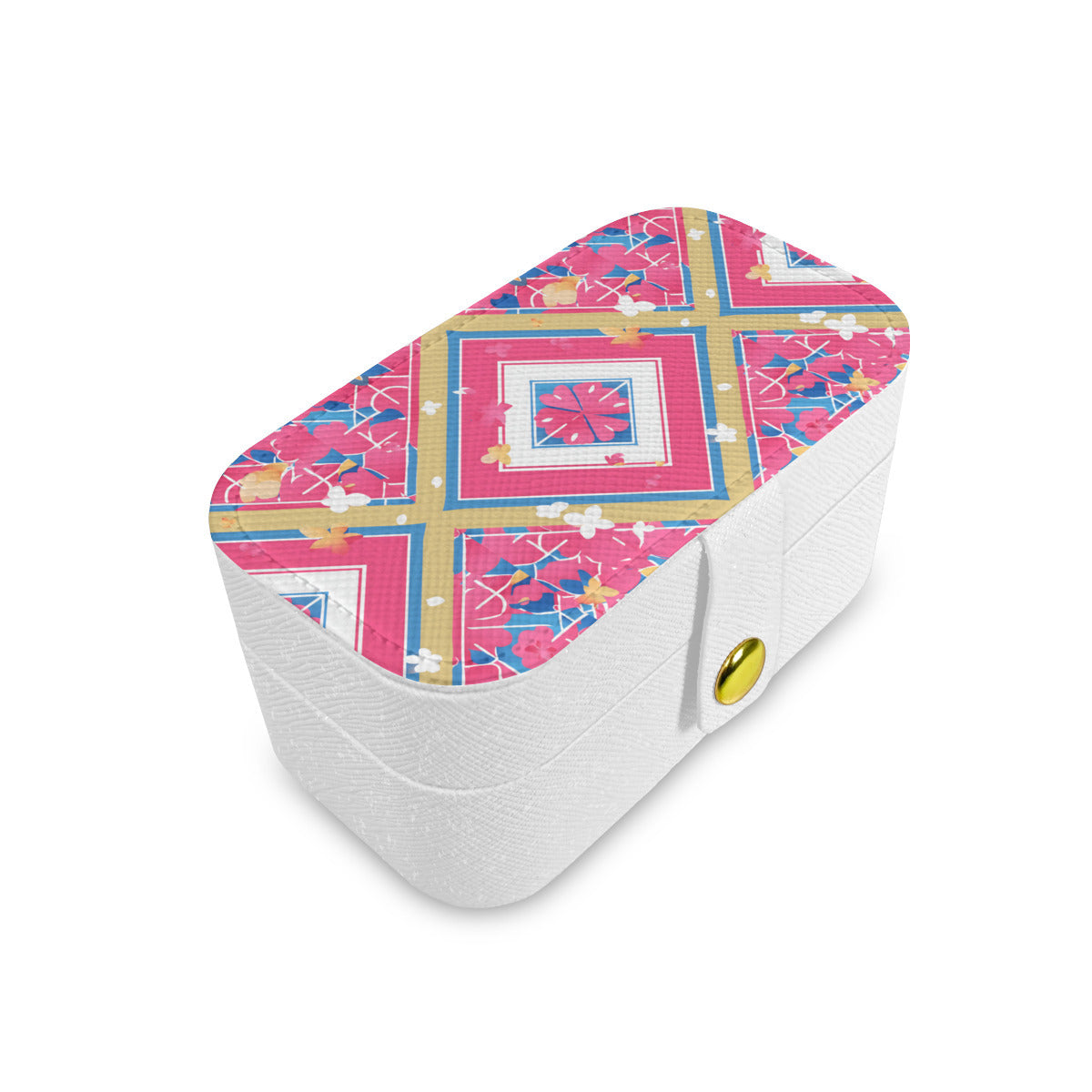 Abstract Personalized Portable Jewelry Box