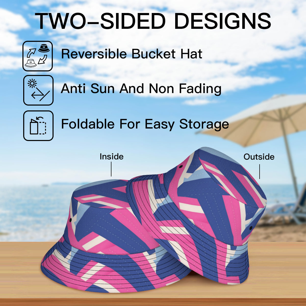 Abstract Fisherman Hat