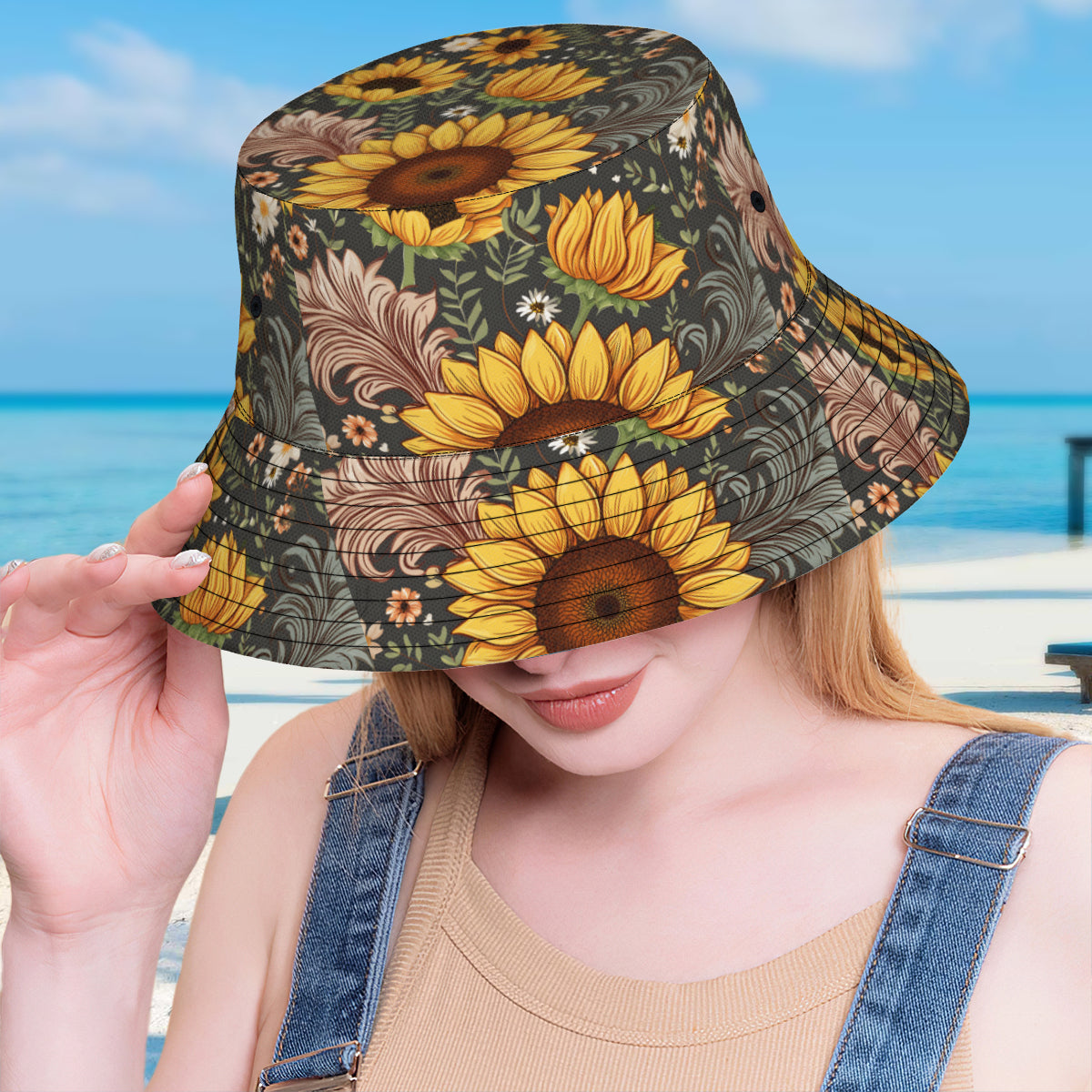 Sunflower Fisherman Hat
