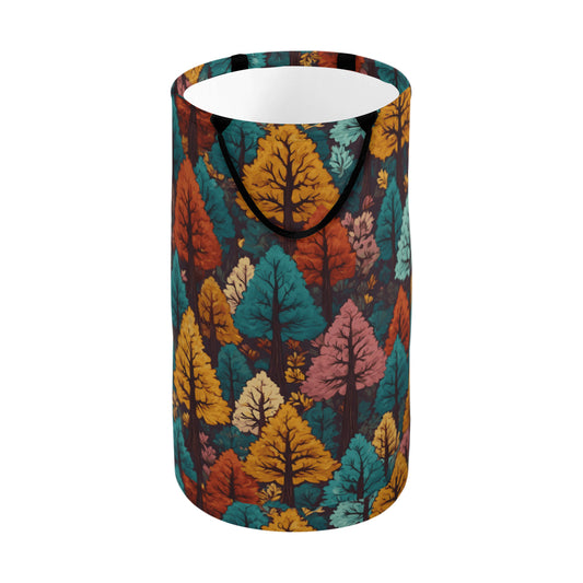Beautiful Floral Large Capacity Foldable Laundry Basket | Polyester