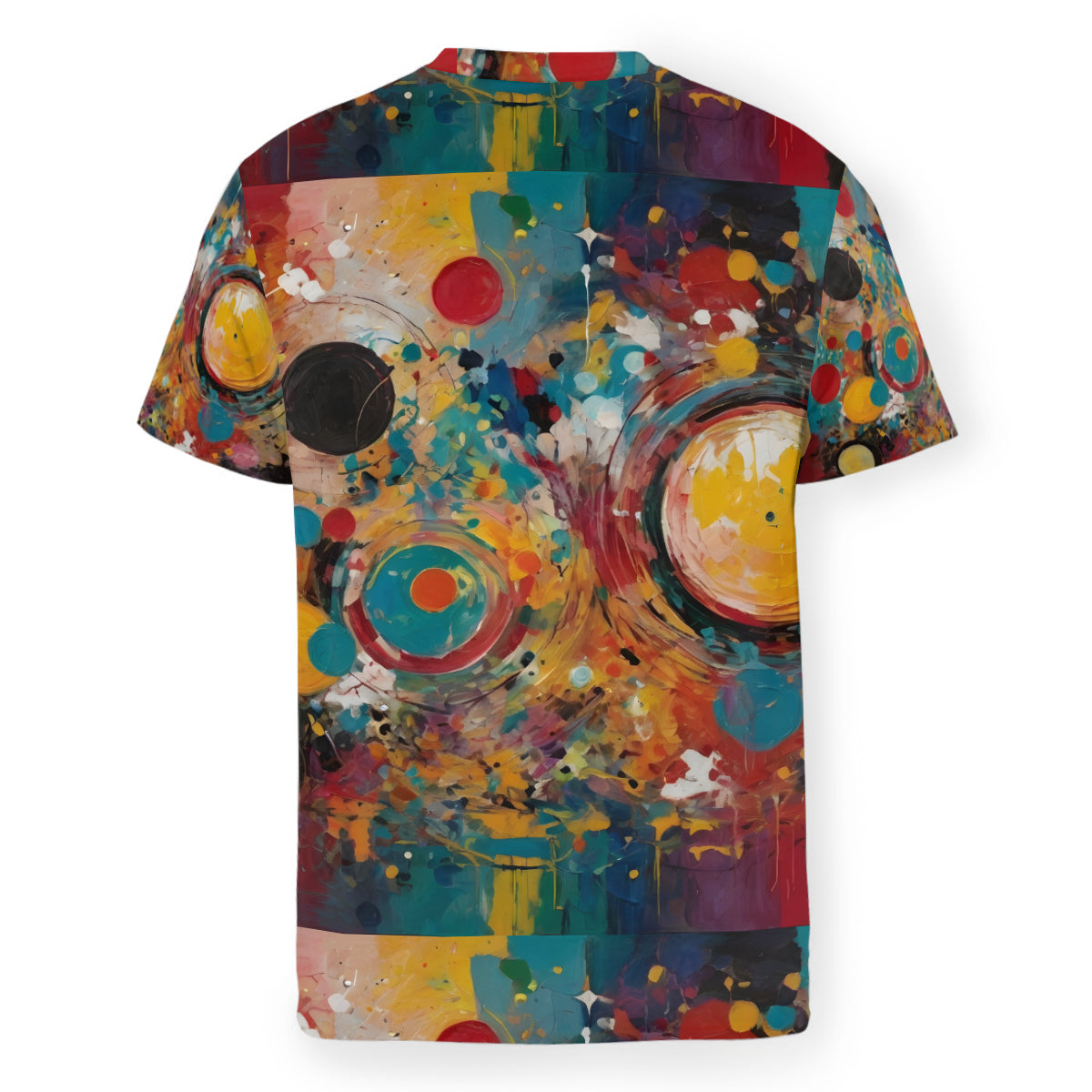 Crazy Design Men's O-Neck European Size T-Shirt | 220GSM Cotton