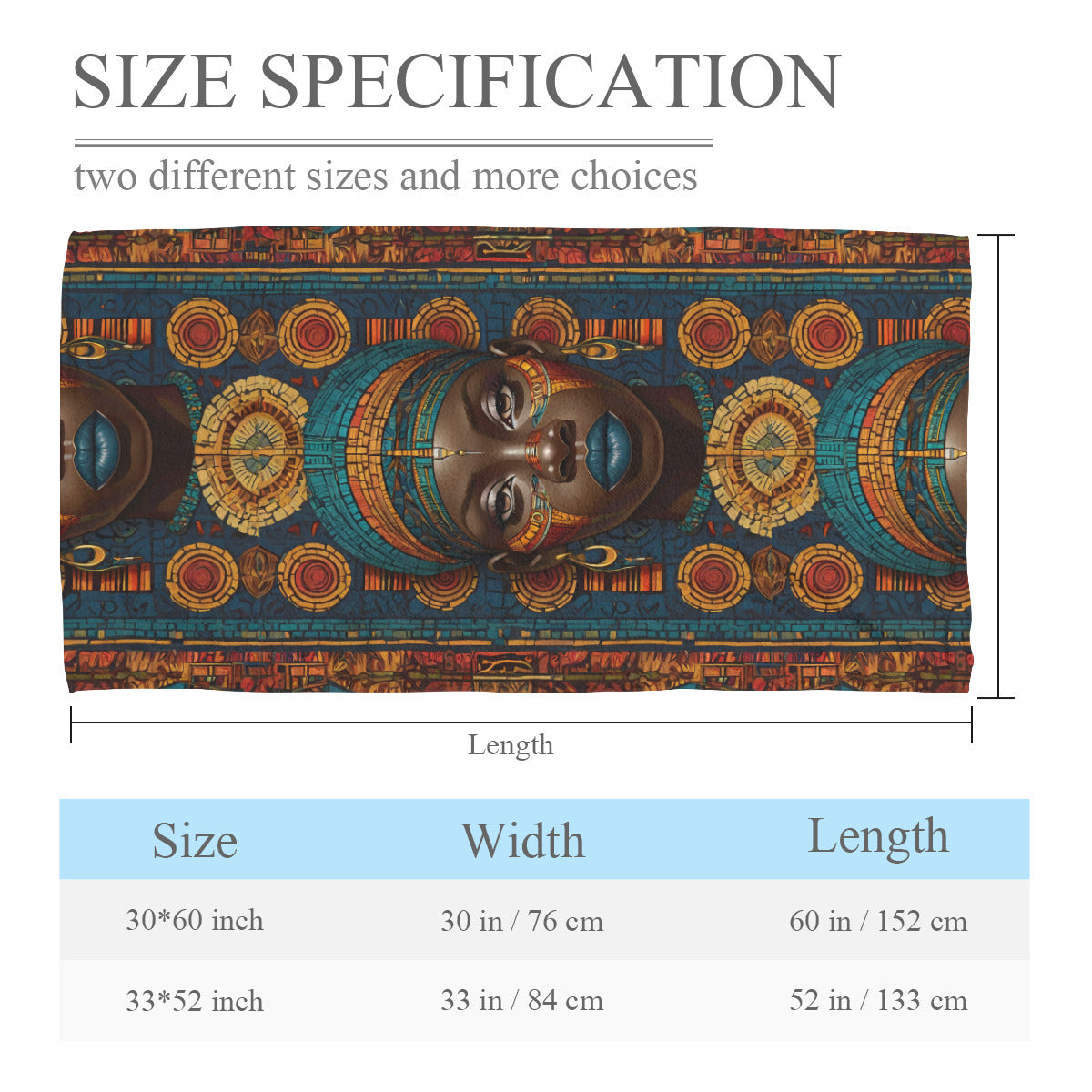 African Image Beach towel (comfortable model)|Polyester
