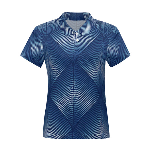 Blue Magic Women's Short-Sleeved Polo Shirt