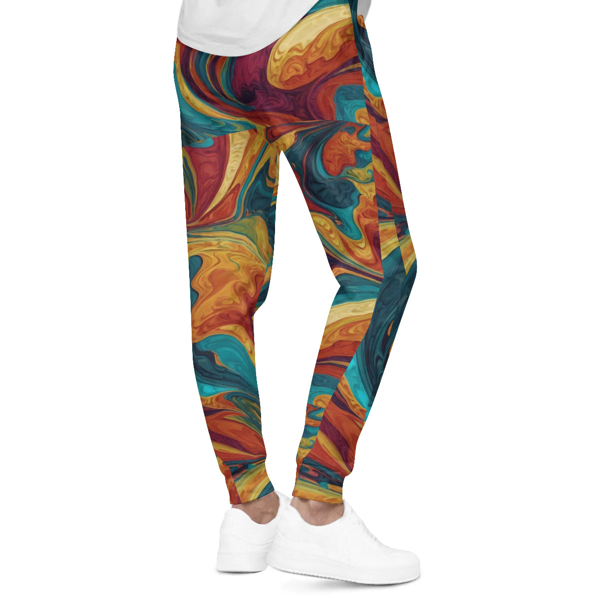Colorful Design Men's Jogger Sweat pants