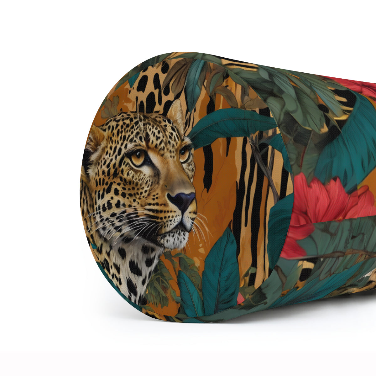 Warrior Leopard Large Capacity Foldable Laundry Basket | Polyester