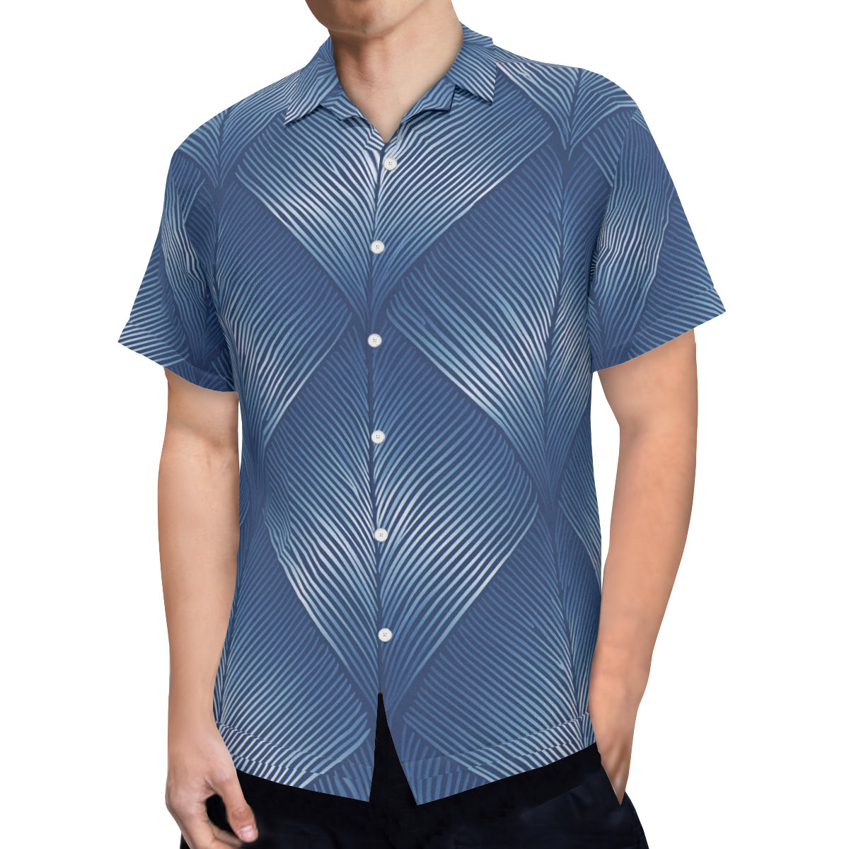 Blue Hawaiian Shirt
