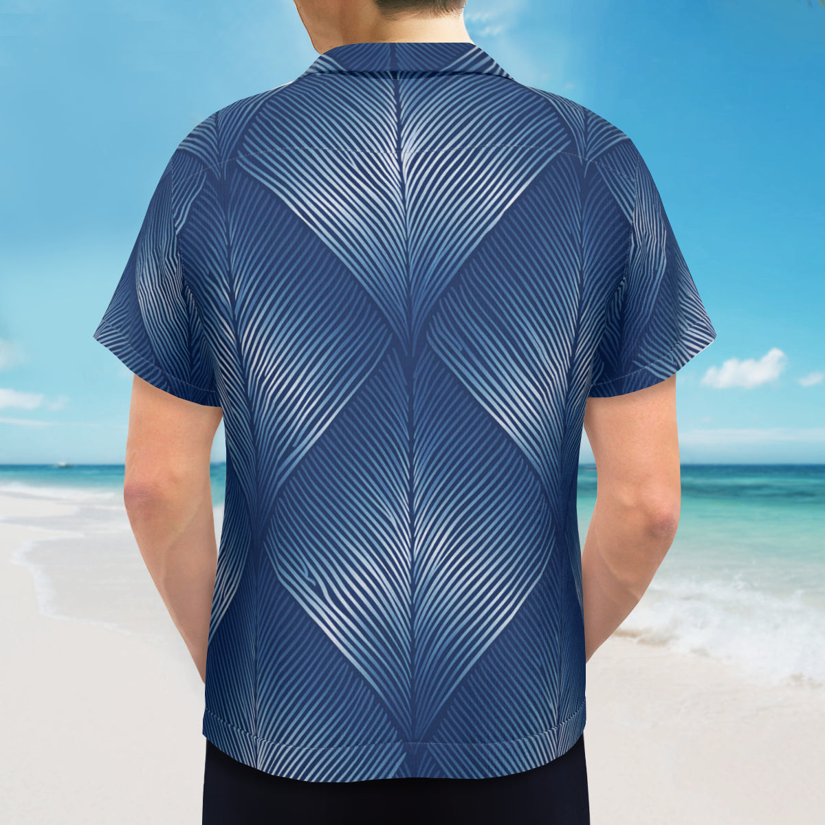 Blue Hawaiian Shirt