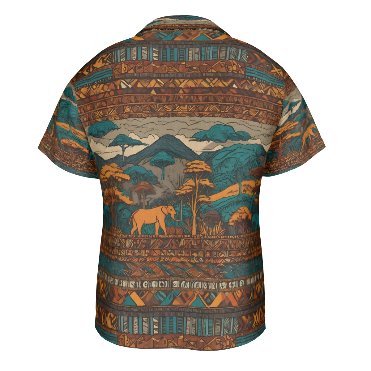 Beautiful Landscape All-Over Print Hawaiian Shirt(No chest pocket) | Polyester