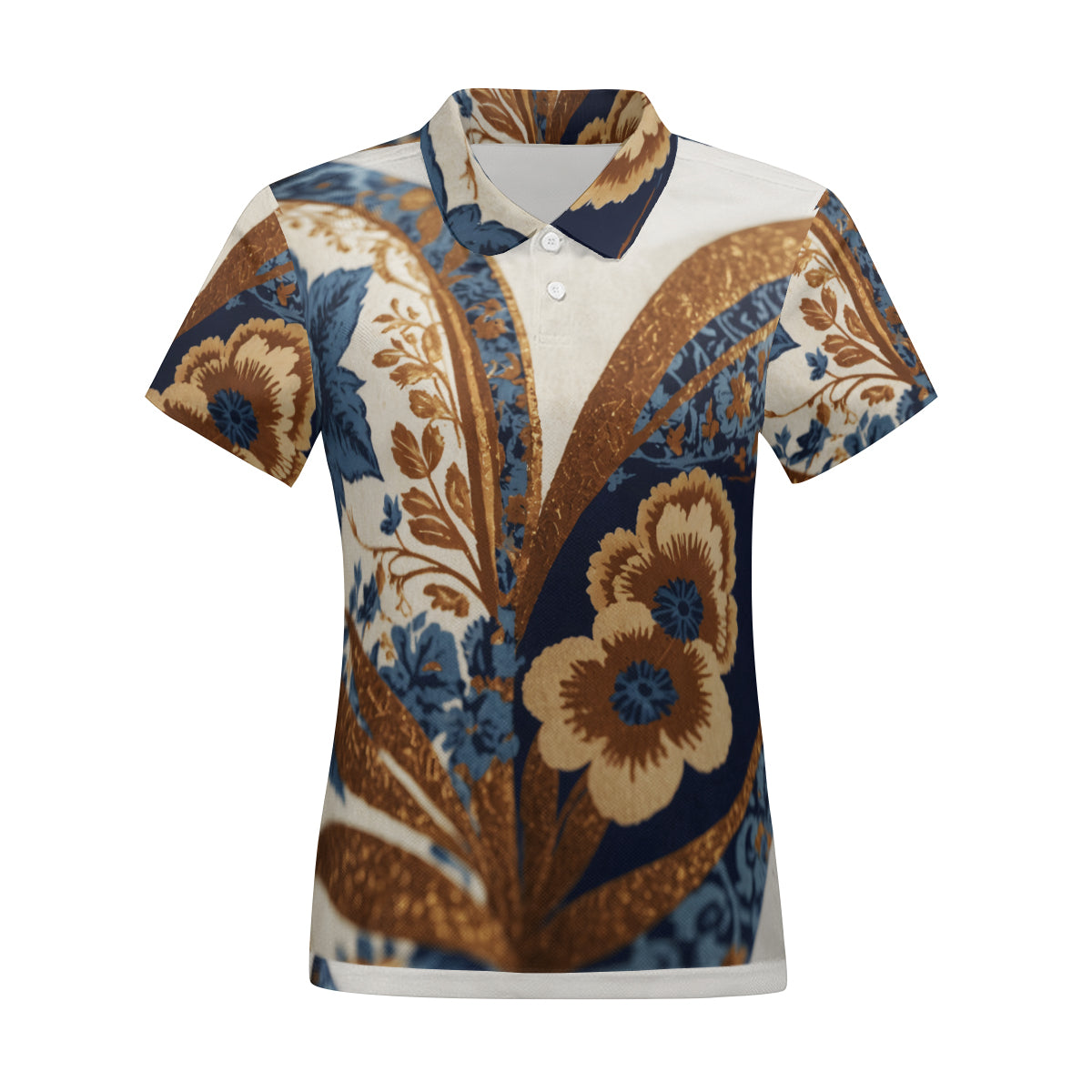 Boho Women's Short-Sleeved Polo Shirt