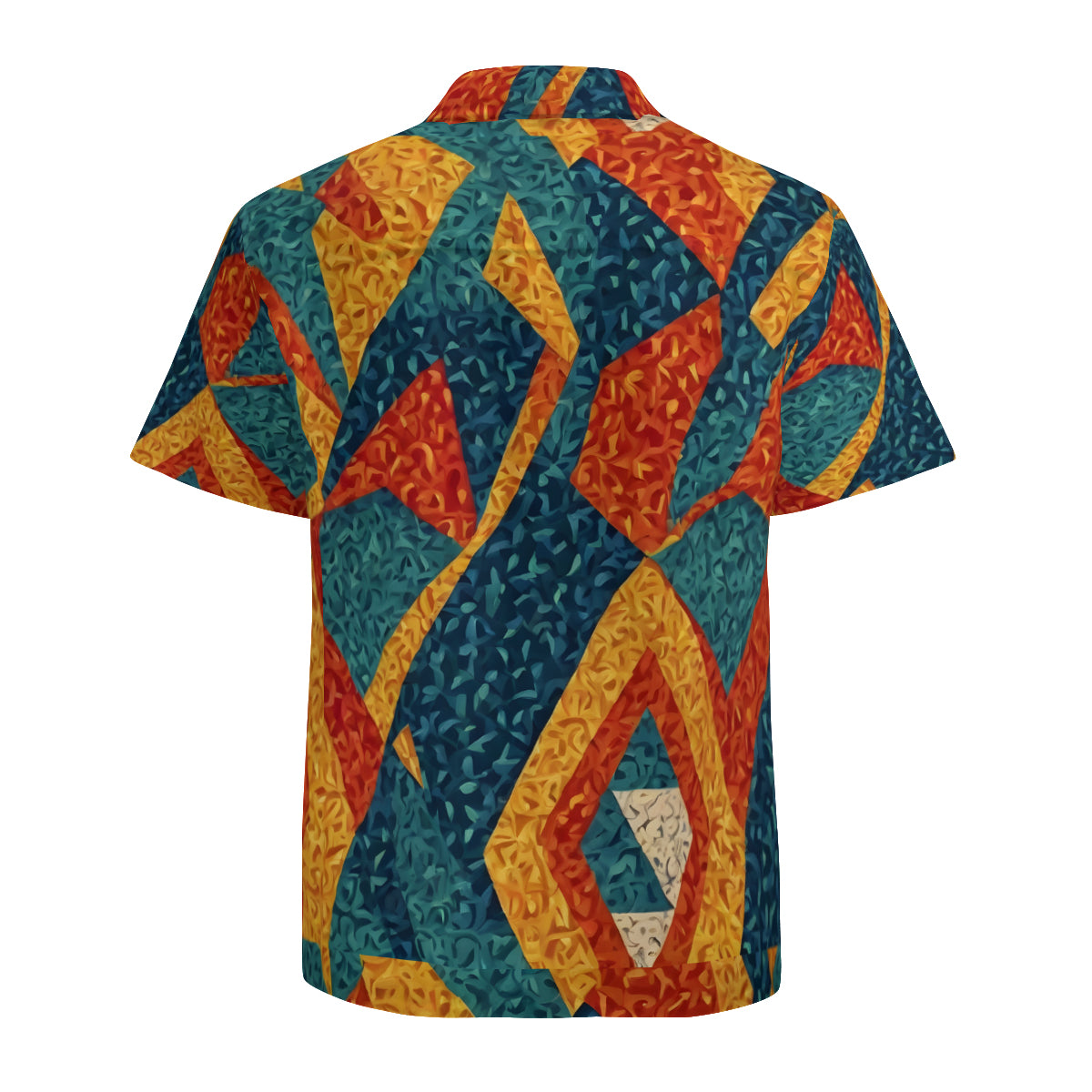 Abstract Pattern Hawaiian Shirt | Polyester