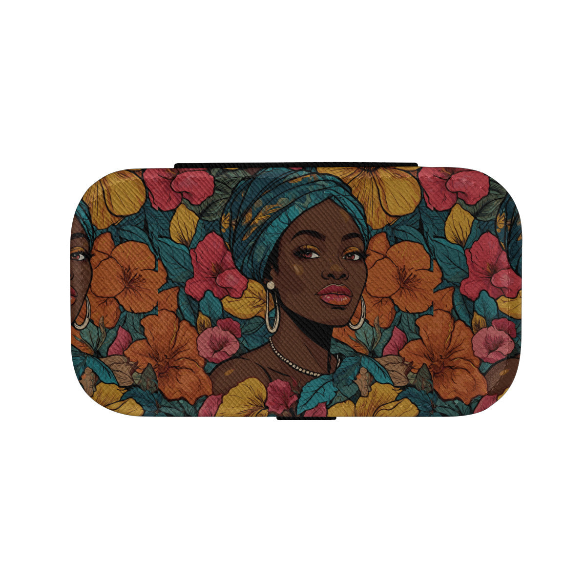 Melanin Queen Personalized Portable Jewelry Box | PU