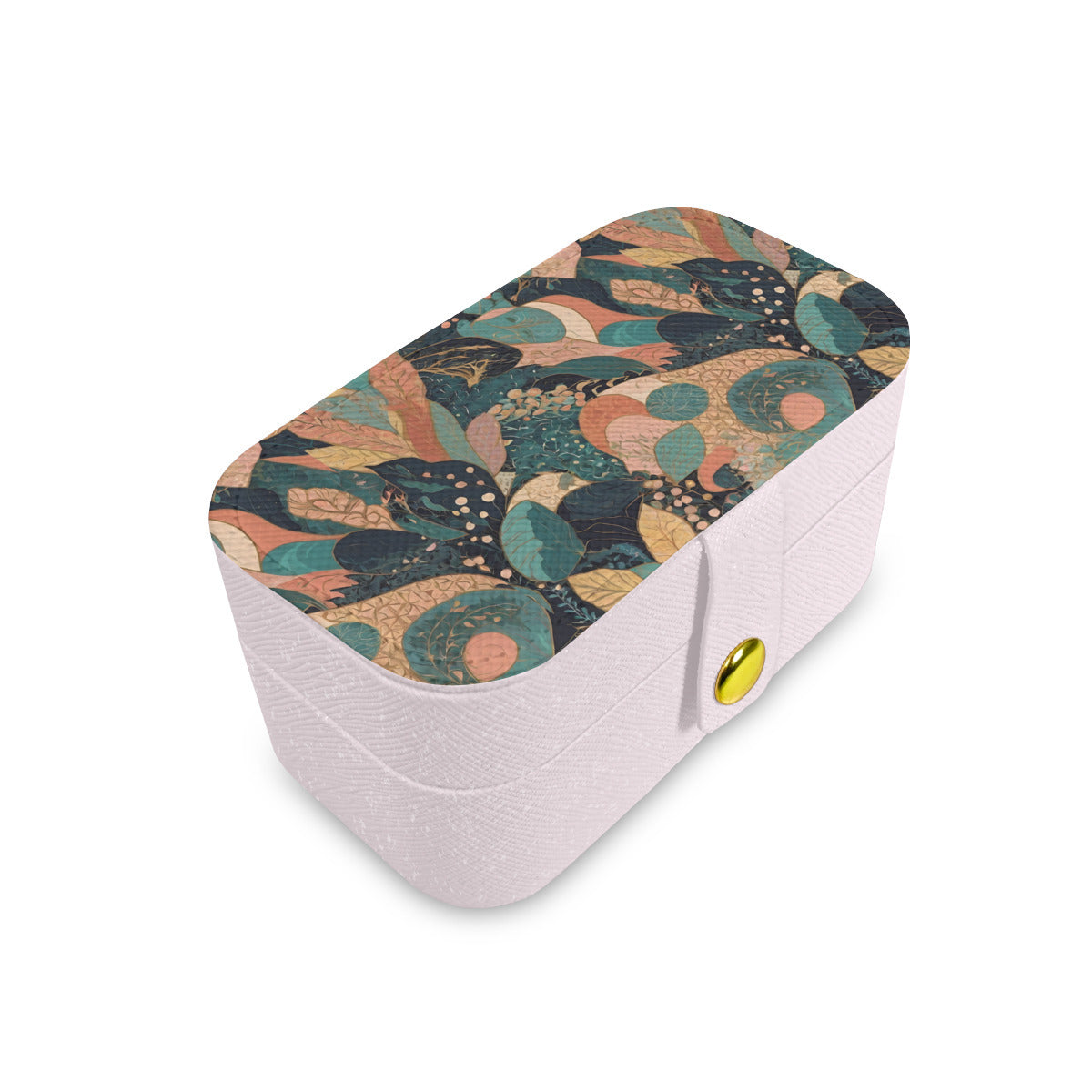 Abstract Wonder Personalized Portable Jewelry Box