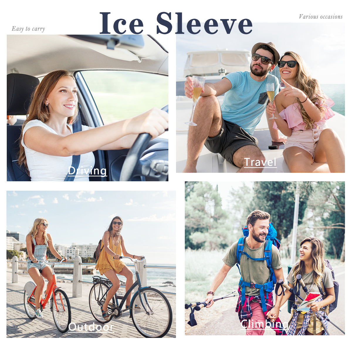 Landscape Wonder UV-Proof Cool Arm Cover Sunscreen Gloves | Polyester