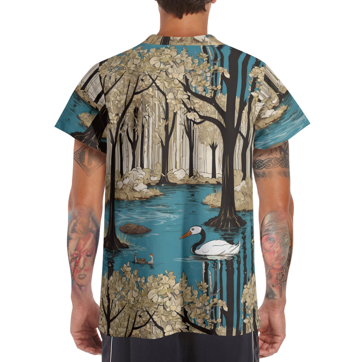 Landscape Wonder Men's Comfort T-Shirt | 190GSM 95%Polyester 5%Spandex