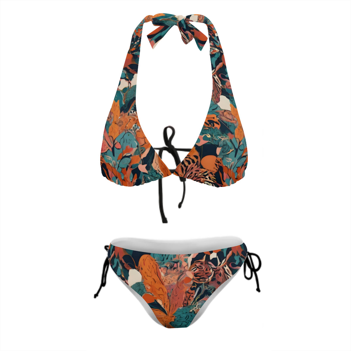 Abstract Vibes Bikini Swimsuit