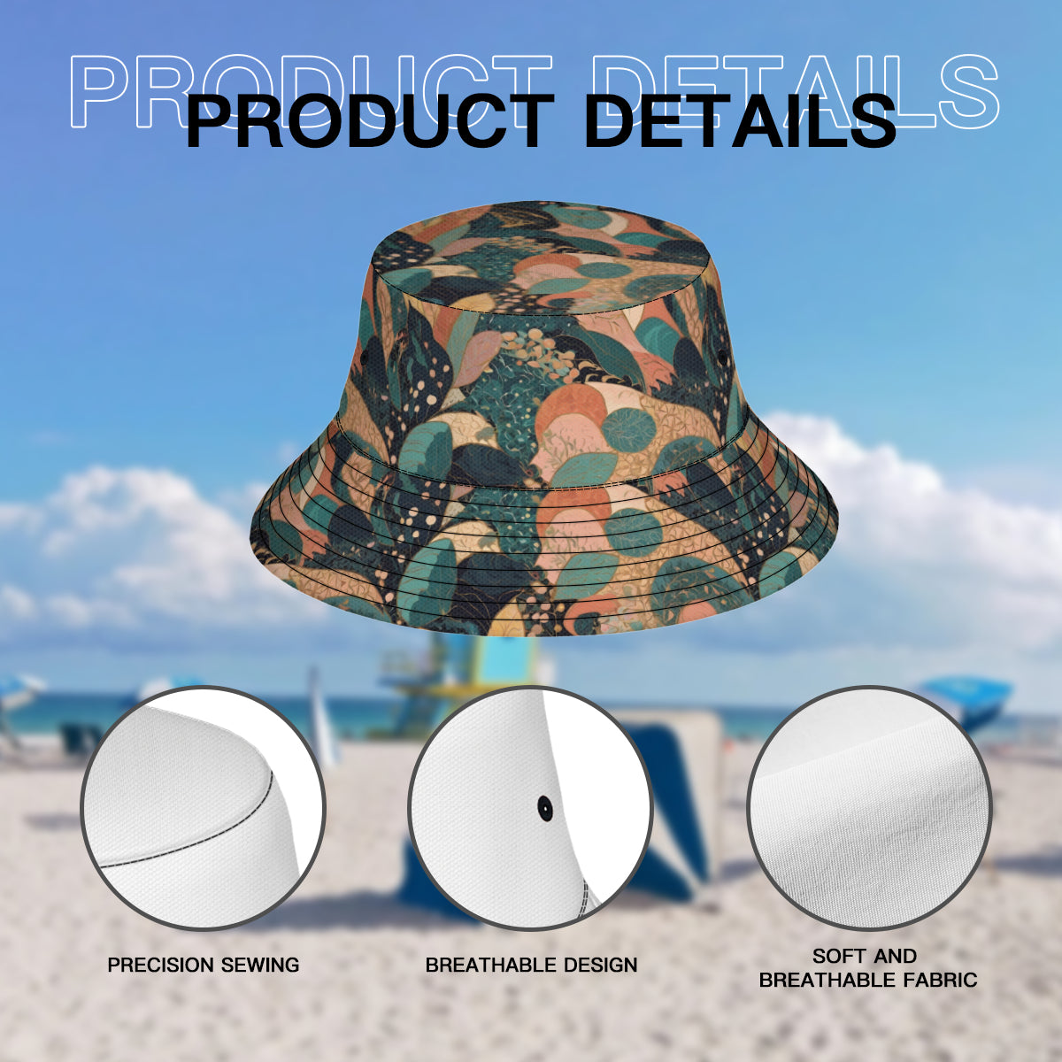 Abstract Wonder Fisherman Hat