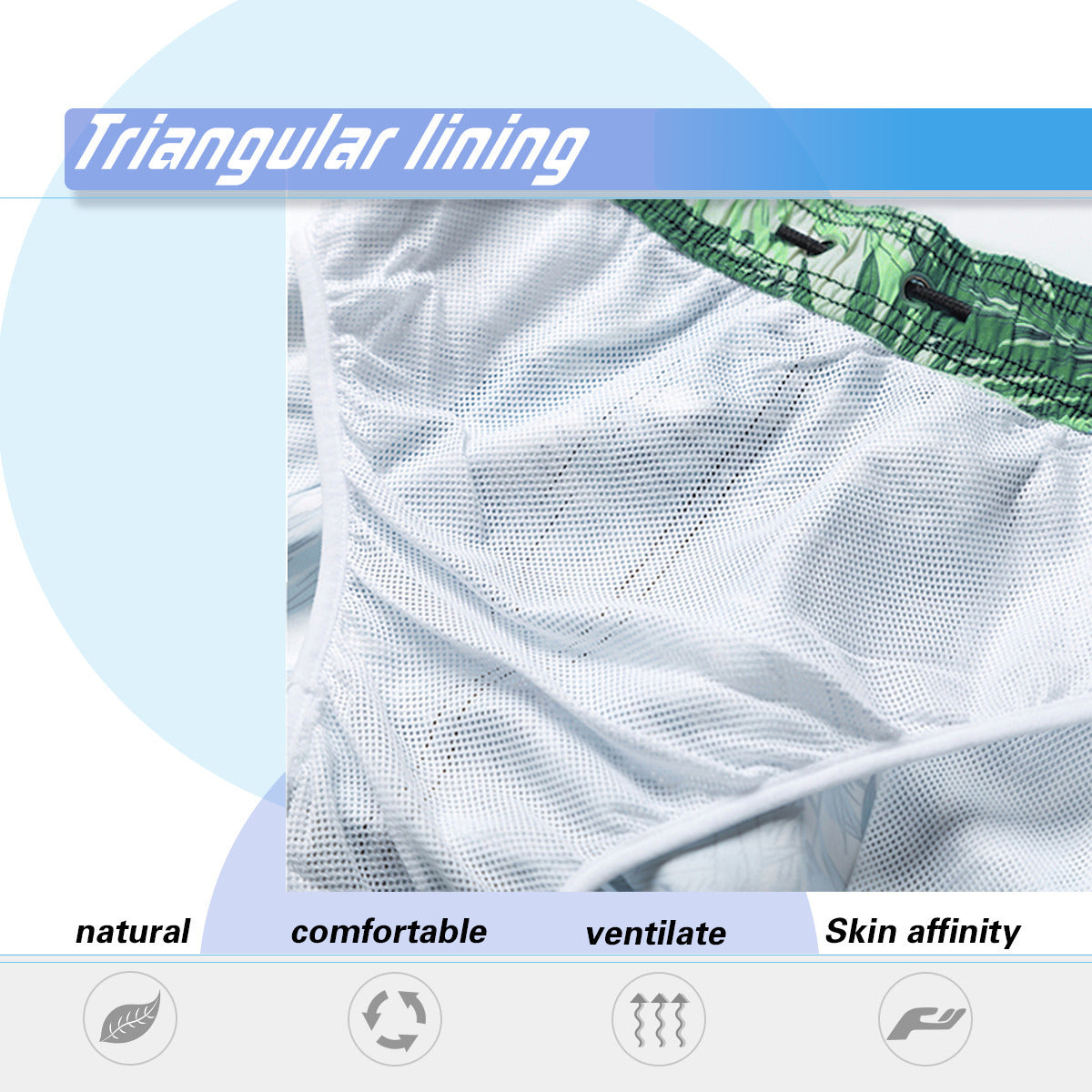 Monkey Vibes Men's Comfortable Beach Shorts
