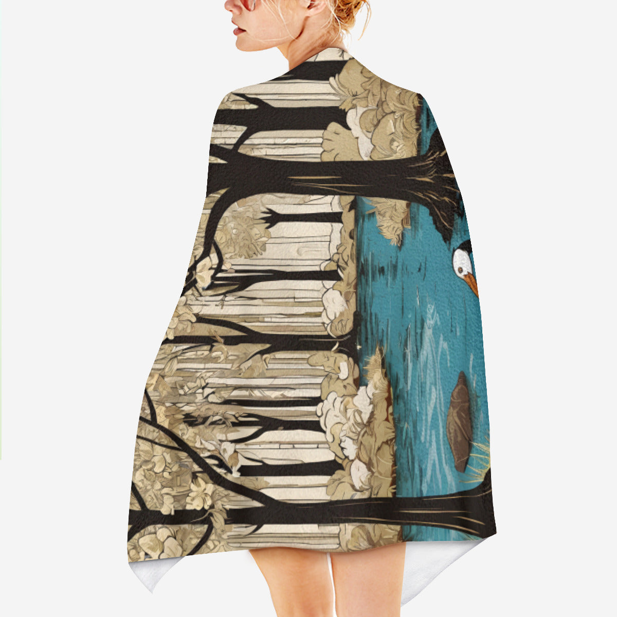 Landscape Wonder Beach towel (comfortable model)|Polyester