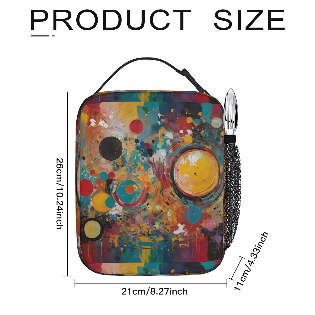Crazy Design Portable Handheld Insulated Lunch Bag|Oxford Cloth
