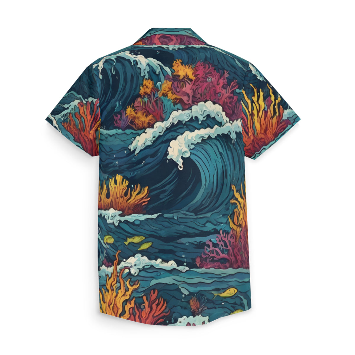 Ocean Waves Youth Shirts|Polyester