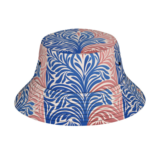 Abstract Vibrant Double-Sided Fisherman Hat | Polyester