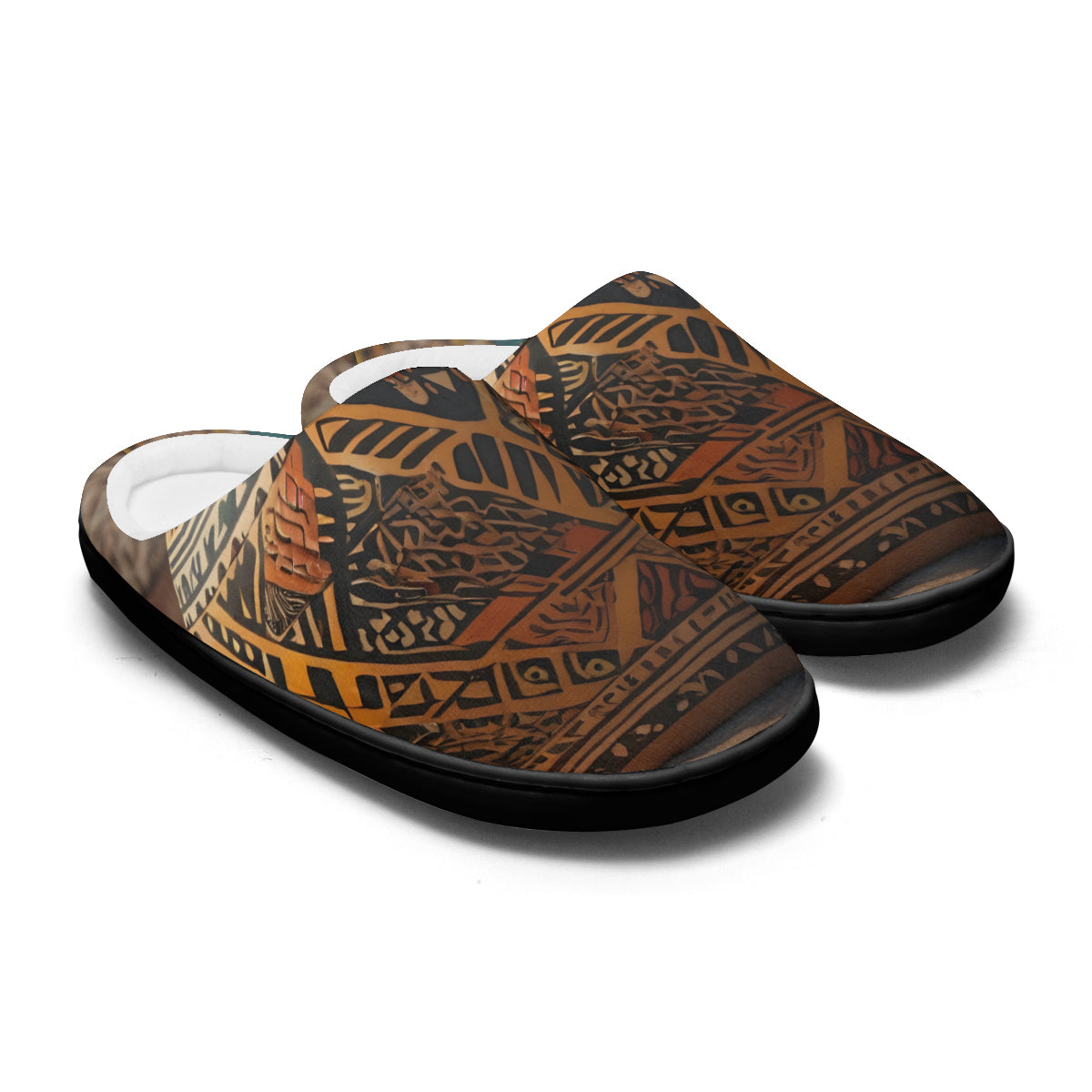 Golden Pot Personalized Warm Cotton Slippers | Flannel