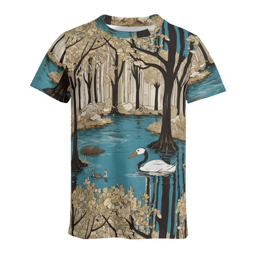 Landscape Wonder Men's T-Shirt (Plain Cloth) | 145GSM Polyester