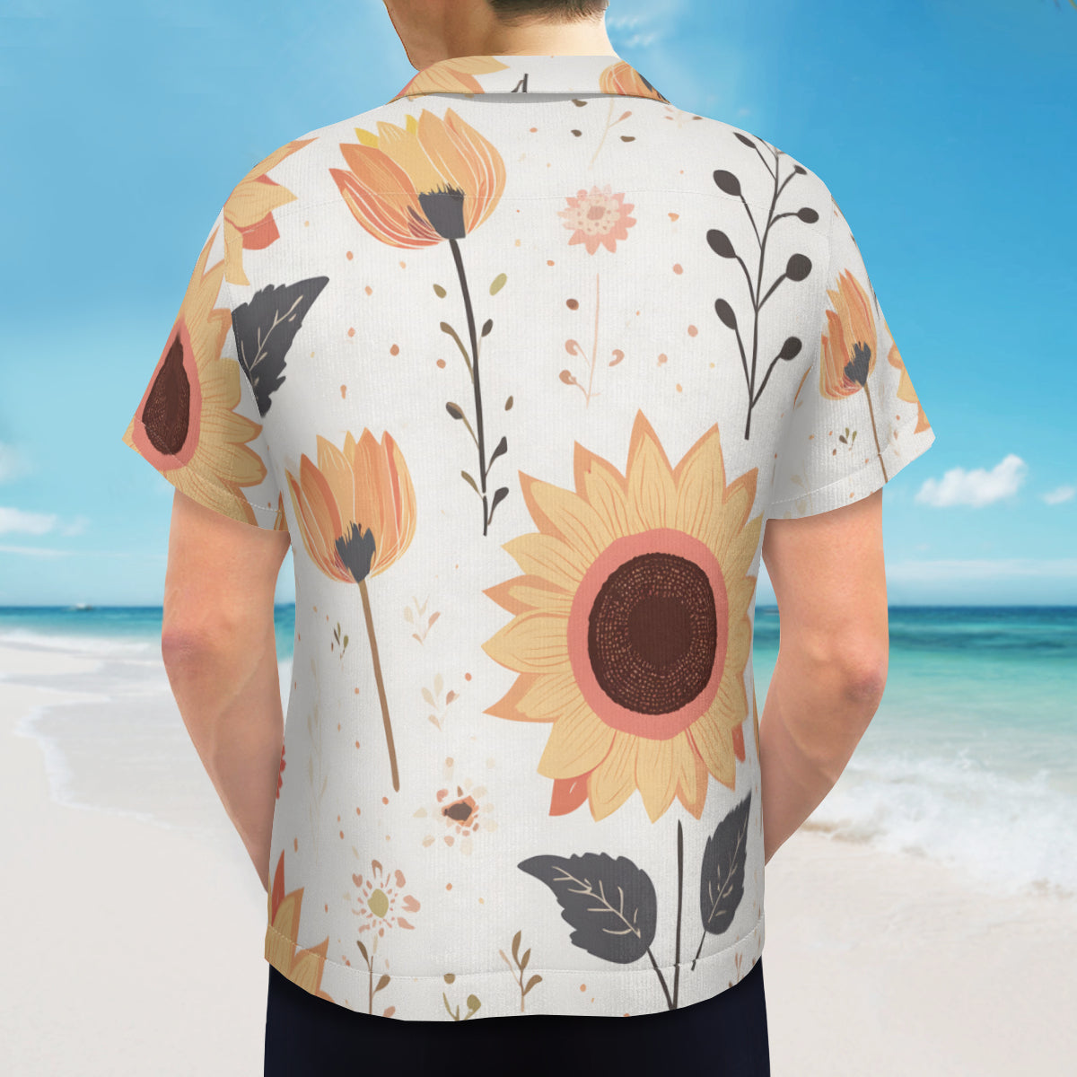 Floral Print Hawaiian Shirt