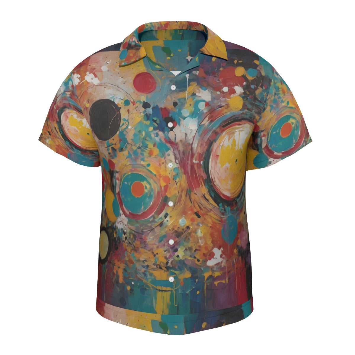 Crazy Design Hawaiian Shirt(No chest pocket) | Polyester
