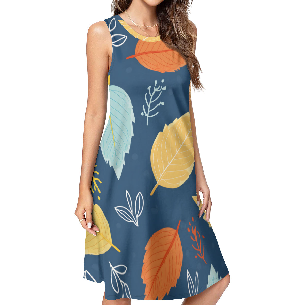 Beautiful Floral Women's Casual Dress | Polyester