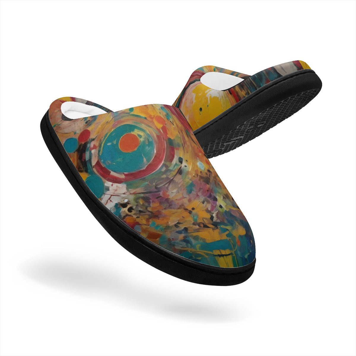 Crazy Design Personalized Warm Cotton Slippers | Flannel