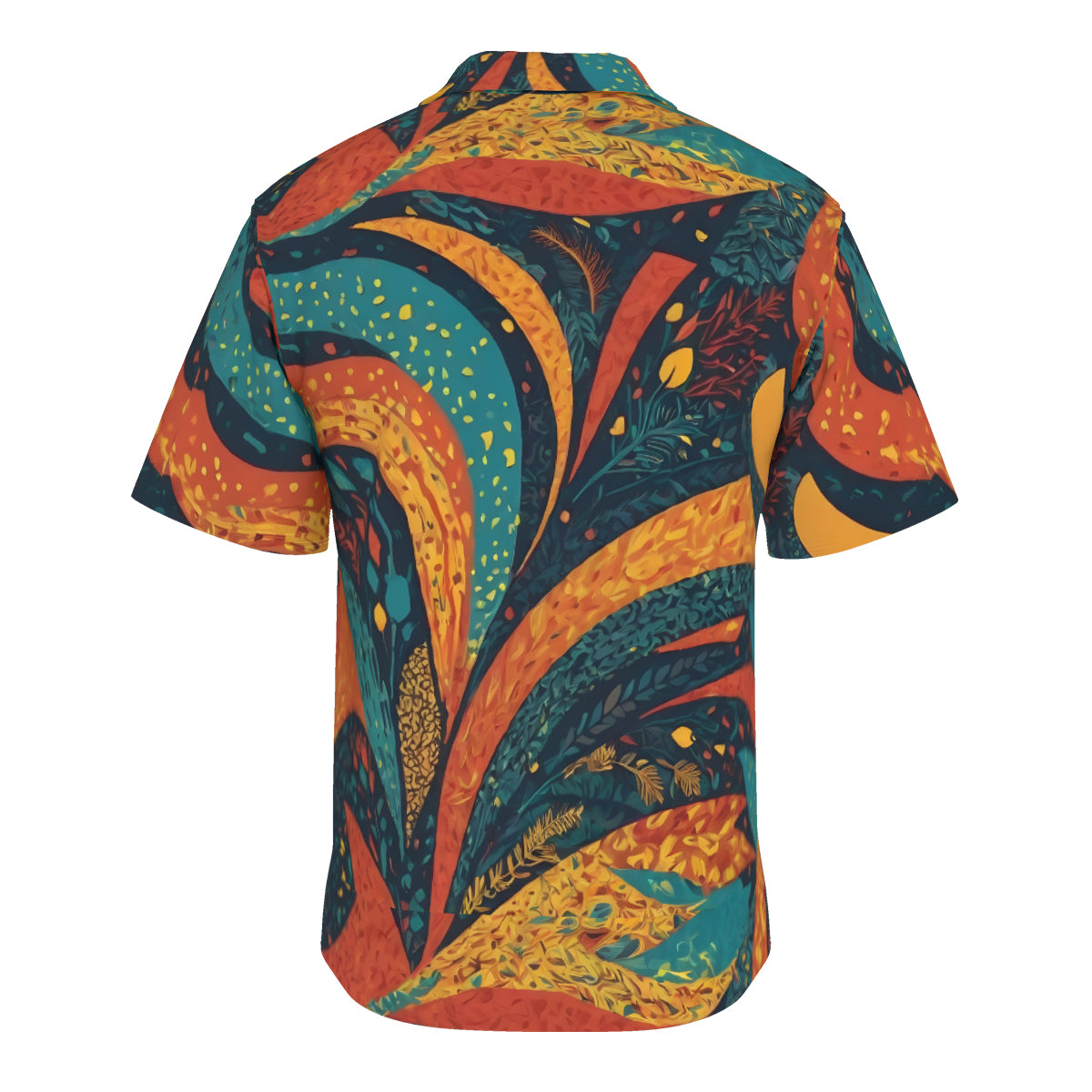 Abstract Beauty Men's Casual Shirt|Polyester