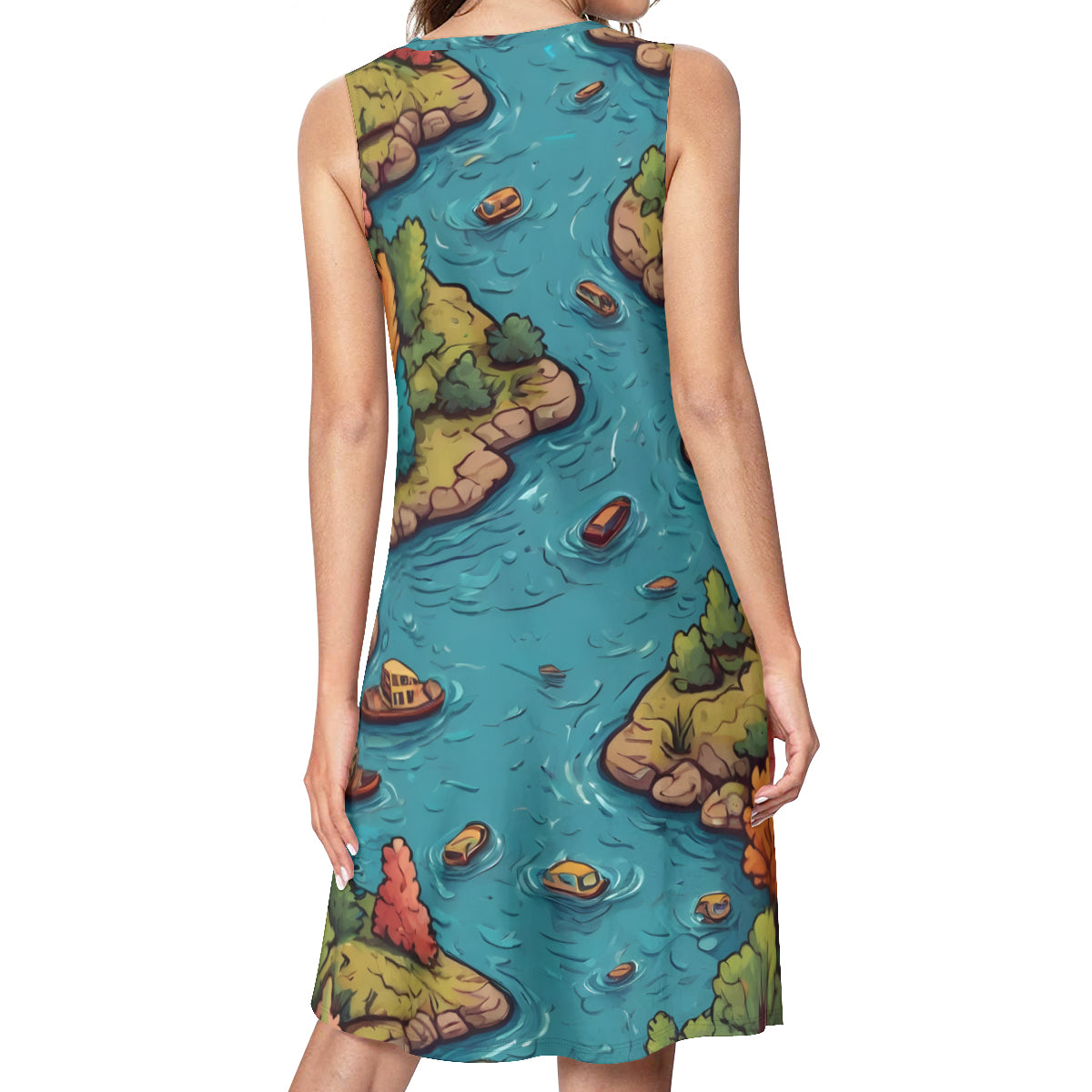 River Front Design Women's Casual Dress | Polyester