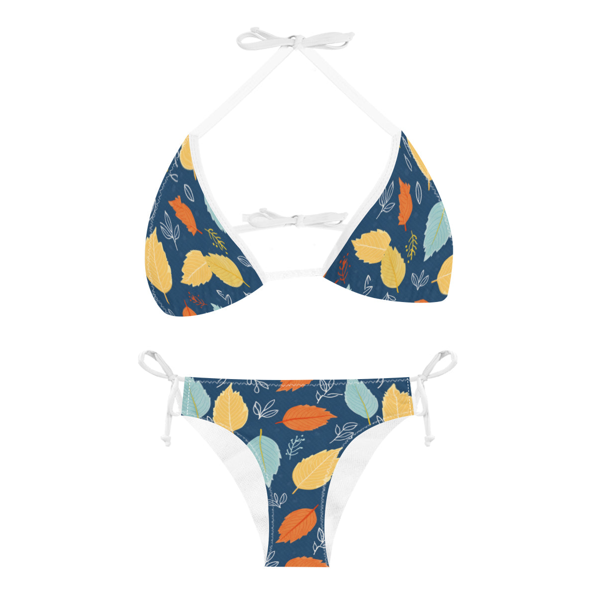 Beautiful Floral Bikini Swimsuit
