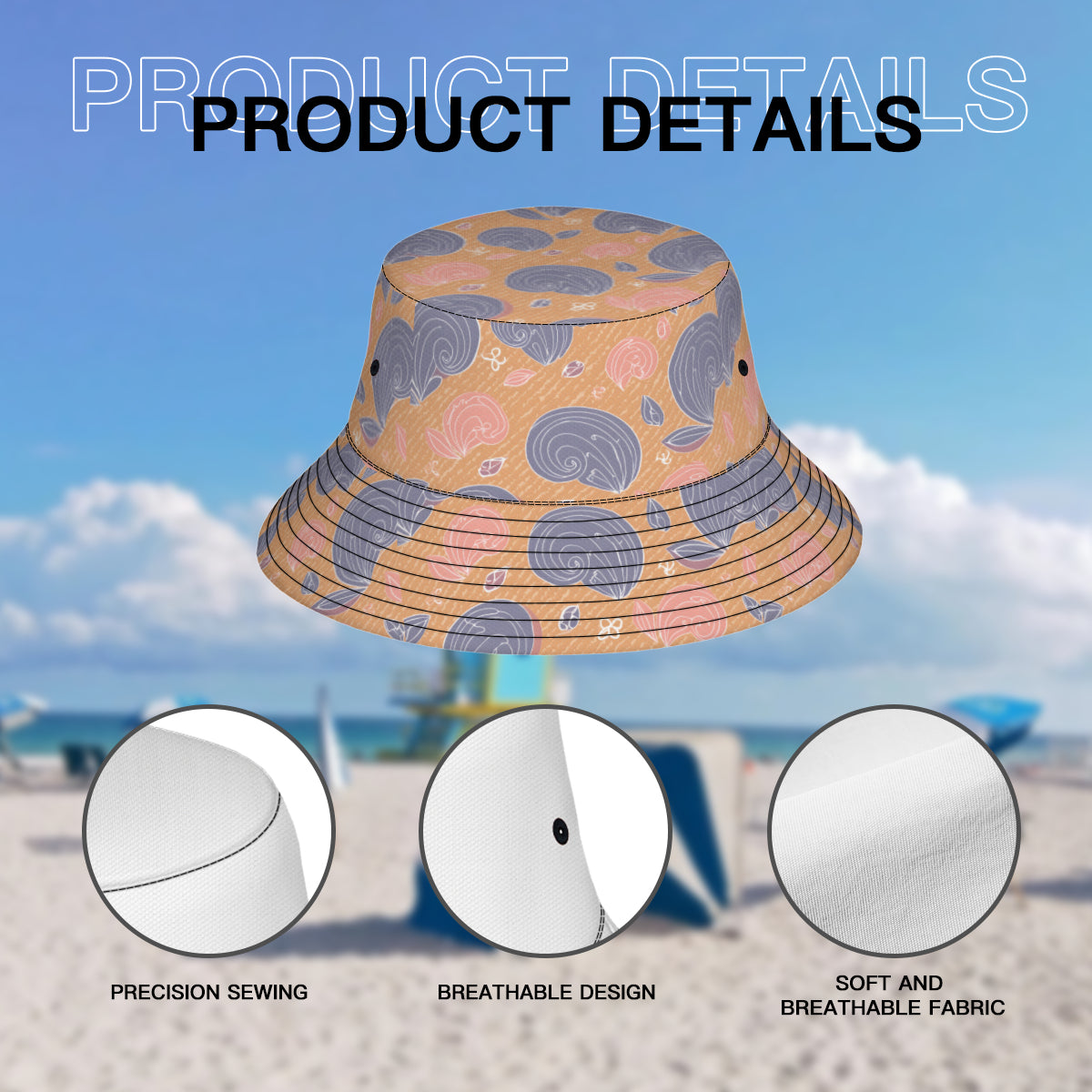 Abstract Fisherman Hat