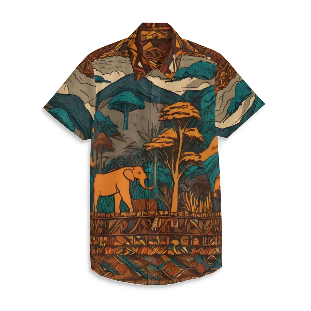Beautiful Landscape All-Over Print Youth Shirts|Polyester