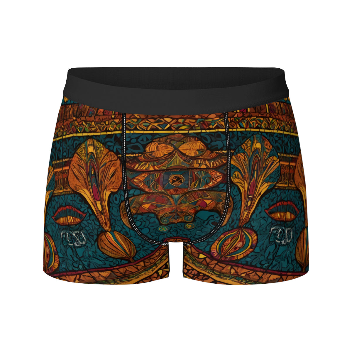 African Design Men's Underwear (Front and Back Design)丨Polyester
