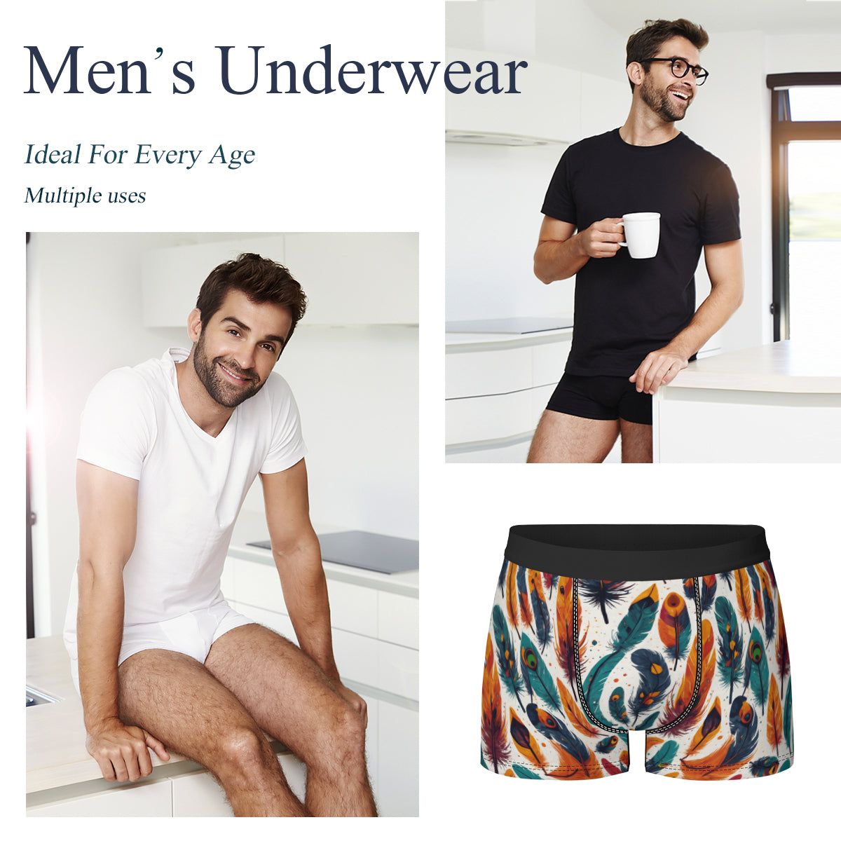 Wacky Plums Men's Underwear