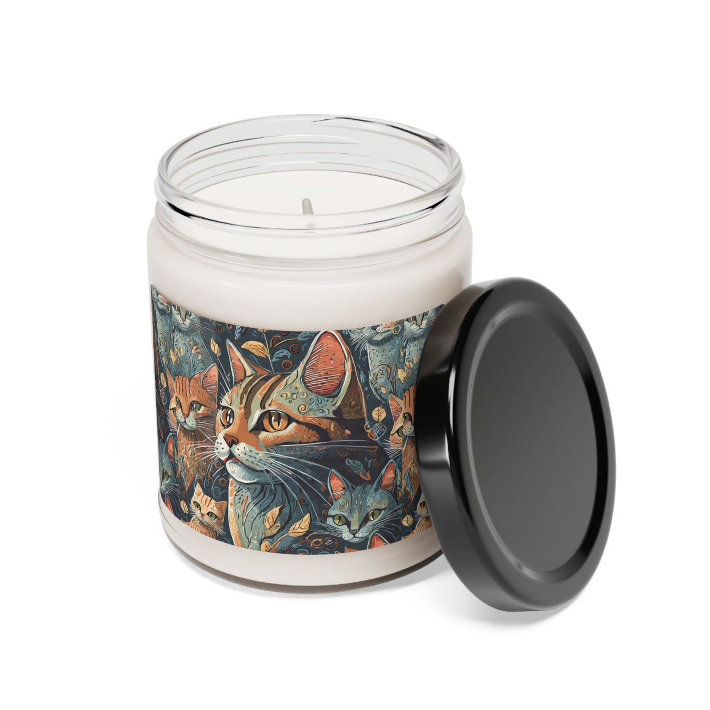 Cat Lovers Scented Soy Candle, 9oz