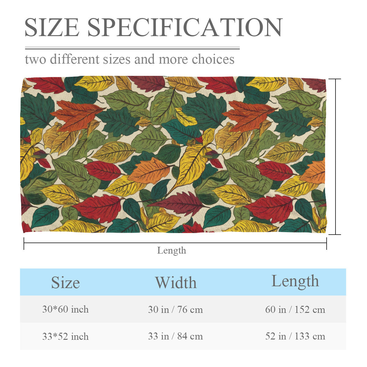 Awesome Leaves Beach towel (comfortable model)|Polyester