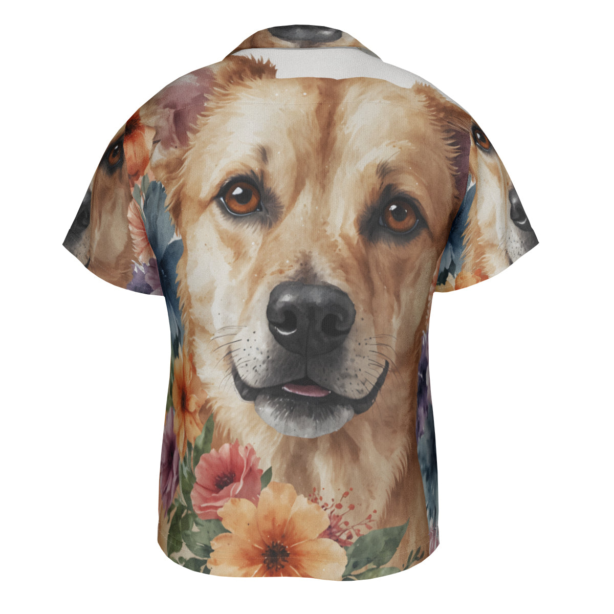 Dog Lovers Hawaiian Shirt(No chest pocket) | Polyester