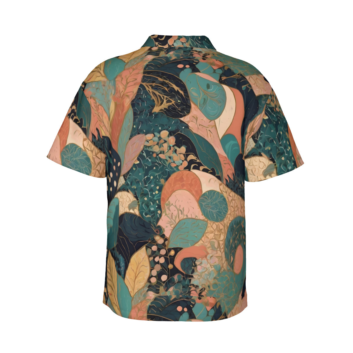 Abstract Wonder Men's Short-Sleeve Hawaiian Shirt (Lightweight)