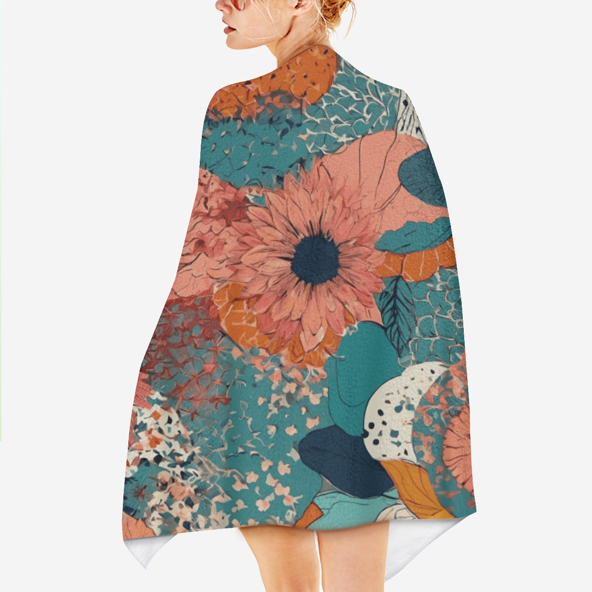 Awesome Floral Beach towel (comfortable model)|Polyester